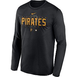 Women's Concepts Sport Gray Pittsburgh Pirates Tri-Blend Mainstream Terry Short Sleeve Sweatshirt Top Size: Small