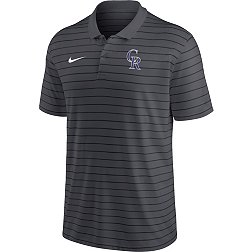 Nike Men's Colorado Rockies Black Authentic Collection Victory Polo T-Shirt