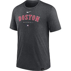 Nike Men's Boston Red Sox Gray Authentic Collection Early Work Performance T-Shirt