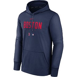 Nike Men's Boston Red Sox Navy Authentic Collection Therma-FIT Hoodie