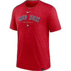Nike Men's Boston Red Sox Red Authentic Collection Early Work Performance T-Shirt
