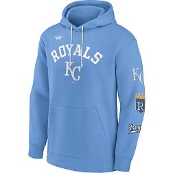 Nike Adult MLB Dri-Fit 1-Button Pullover Jersey N383 / Ny83 Kansas City Royals Blue