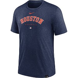 Nike Men's Houston Astros Navy Authentic Collection Early Work Performance T-Shirt