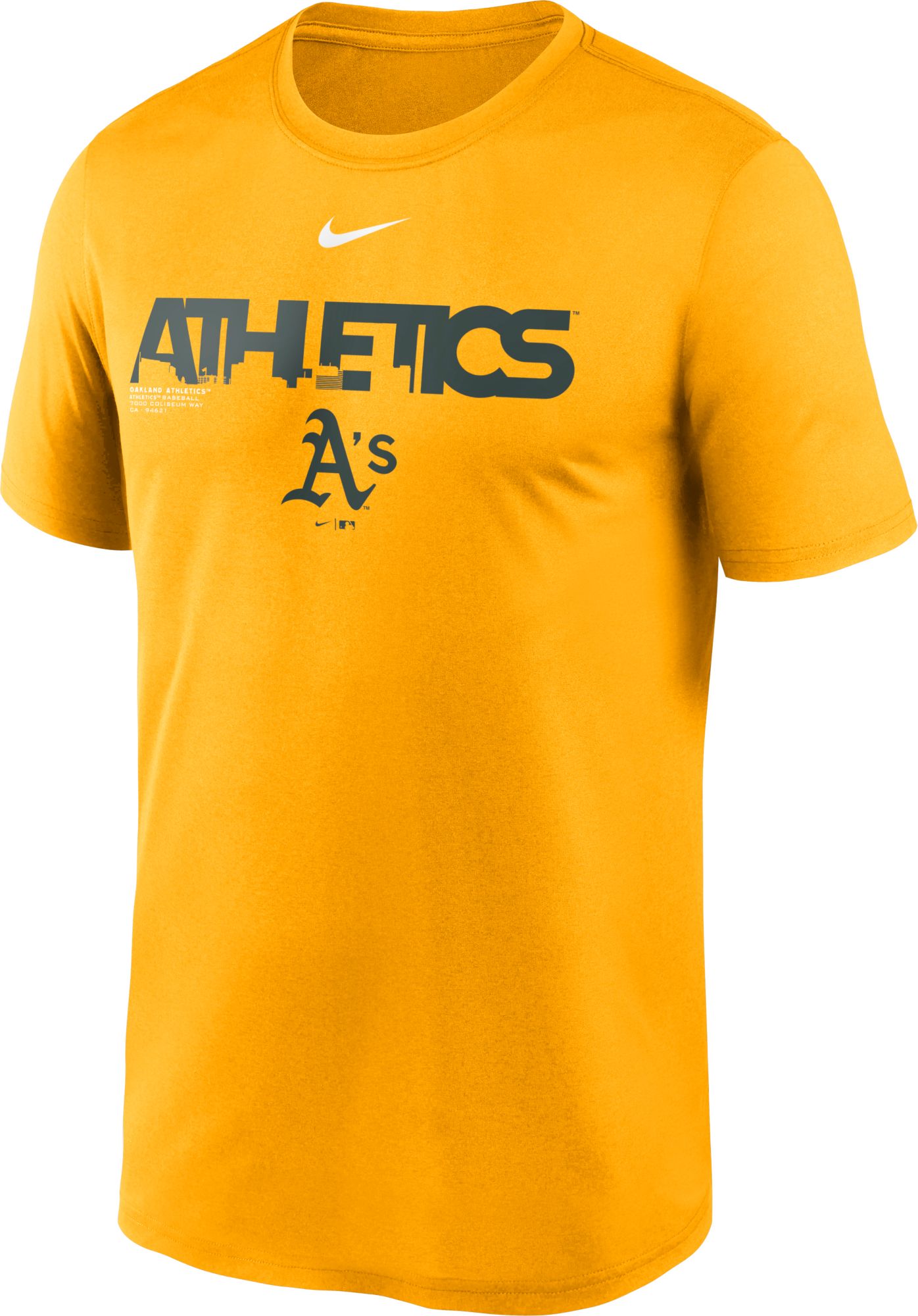 oakland athletics men's apparel