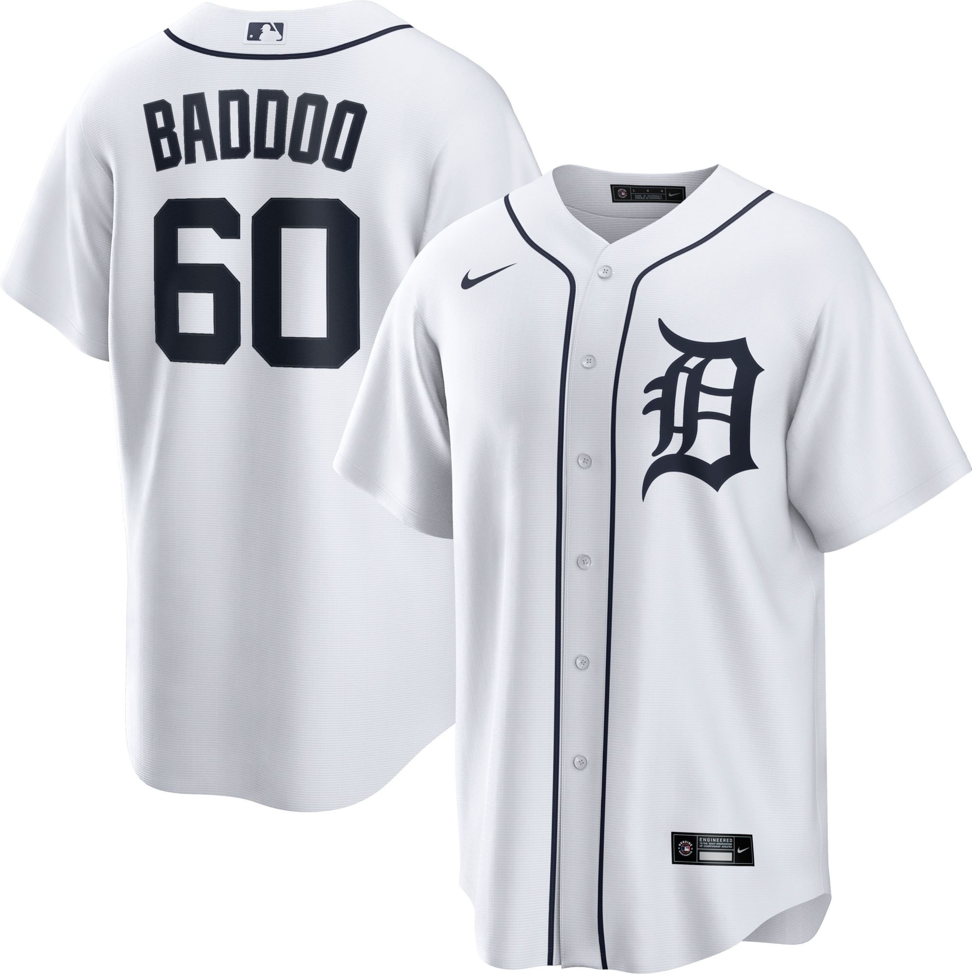 Men's Nike Miguel Cabrera White Detroit Tigers Home Replica Player Name  Jersey 
