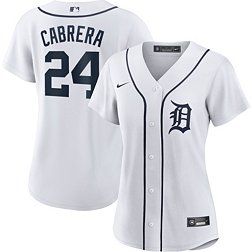 Men's Detroit Tigers Miguel Cabrera Gray Road Replica Player Name Jersey