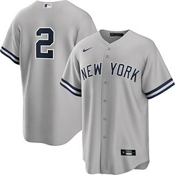 Nike Men's New York Yankees Jackie Robinson #42 Gray Cool Base Jersey
