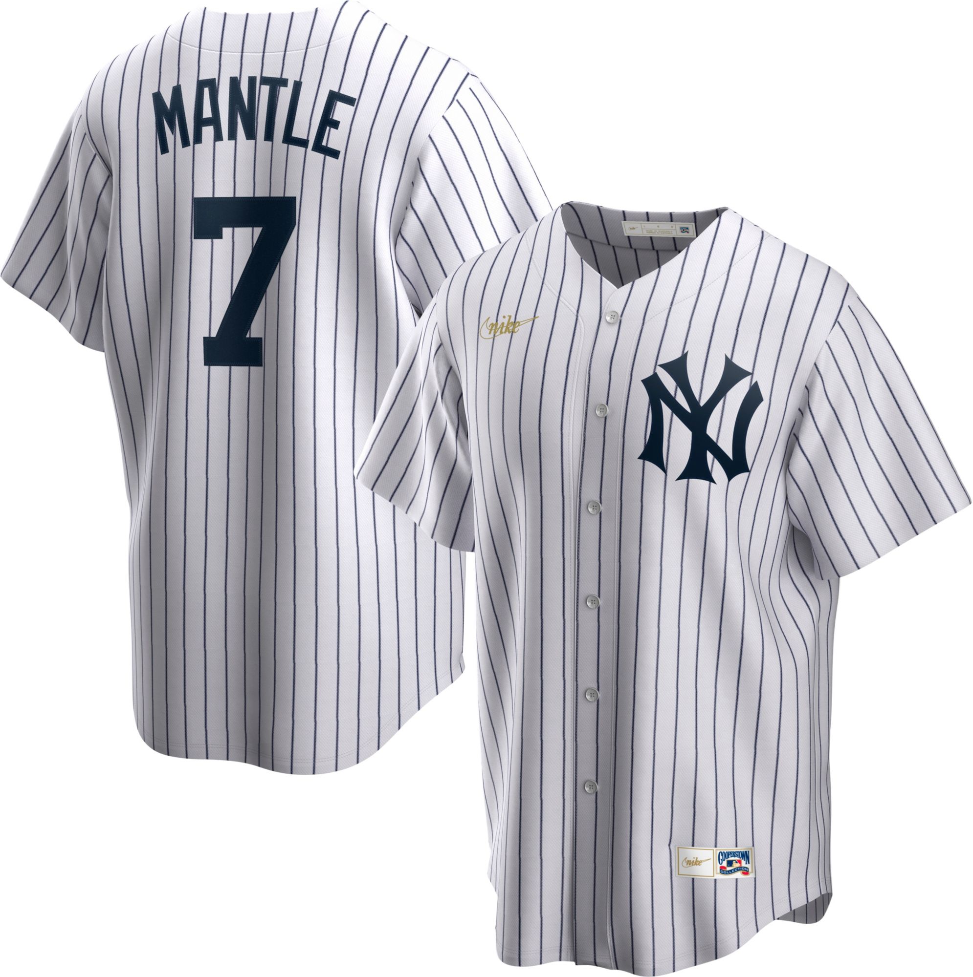 Giancarlo Stanton New York Yankees Game-Used #27 White Pinstripe Jersey vs.  Oakland Athletics on June 29 2022 - 1-3 HR 3 RBI R