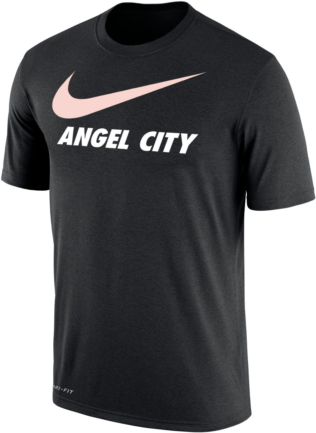 Nike Angel City FC Swoosh Dri-FIT Black T-Shirt