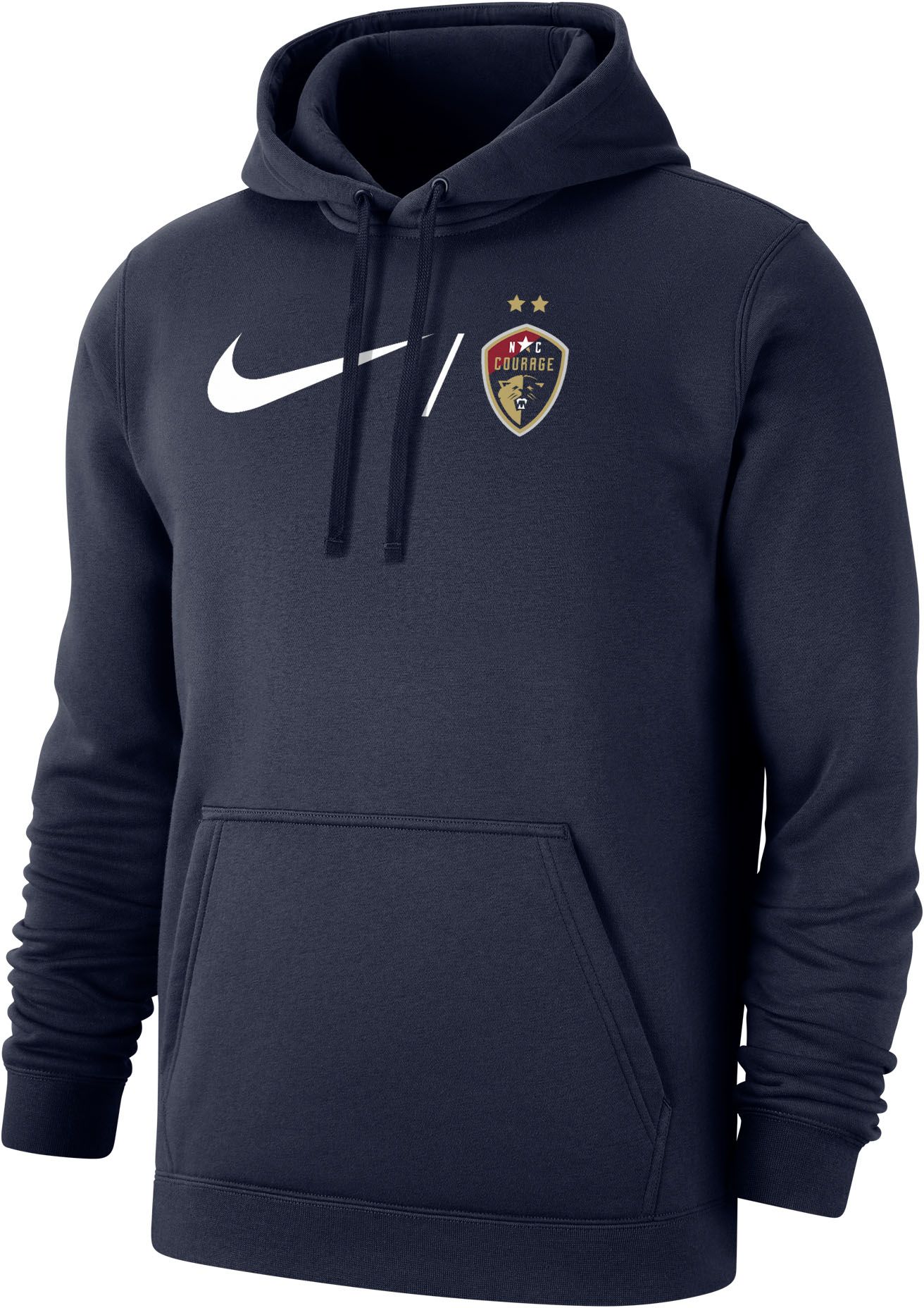 Nike North Carolina Courage Club Navy Pullover Hoodie
