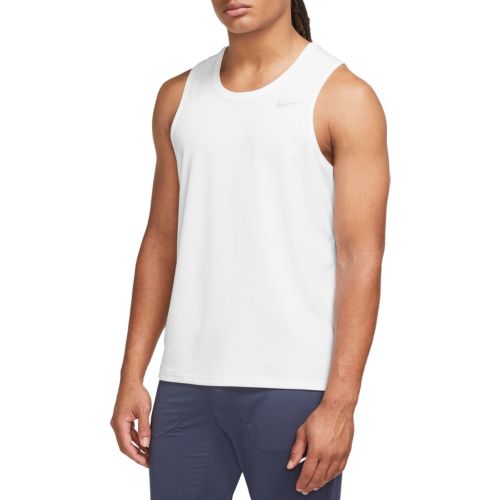 ★Nike★ Dry Fit UV Miler Short Sleeve Running Top M White D Nike Dri-FIT UV Miler Men's Short-Sleeve Running Top. Nike ID