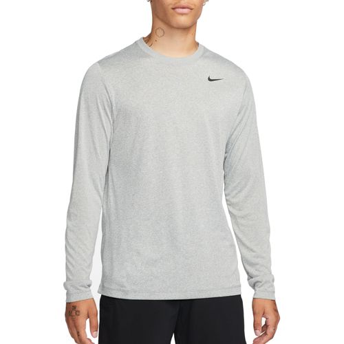 ★Nike★ Dry Fit Fitness T-Shirt M Tumbled Grey Flat Silver Nike Dri-FIT Legend Men's Fitness T-Shirt Color: Tumbled