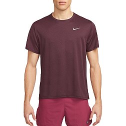 Nike Men's Dri-FIT UV Miler Short-Sleeve Running Shirt