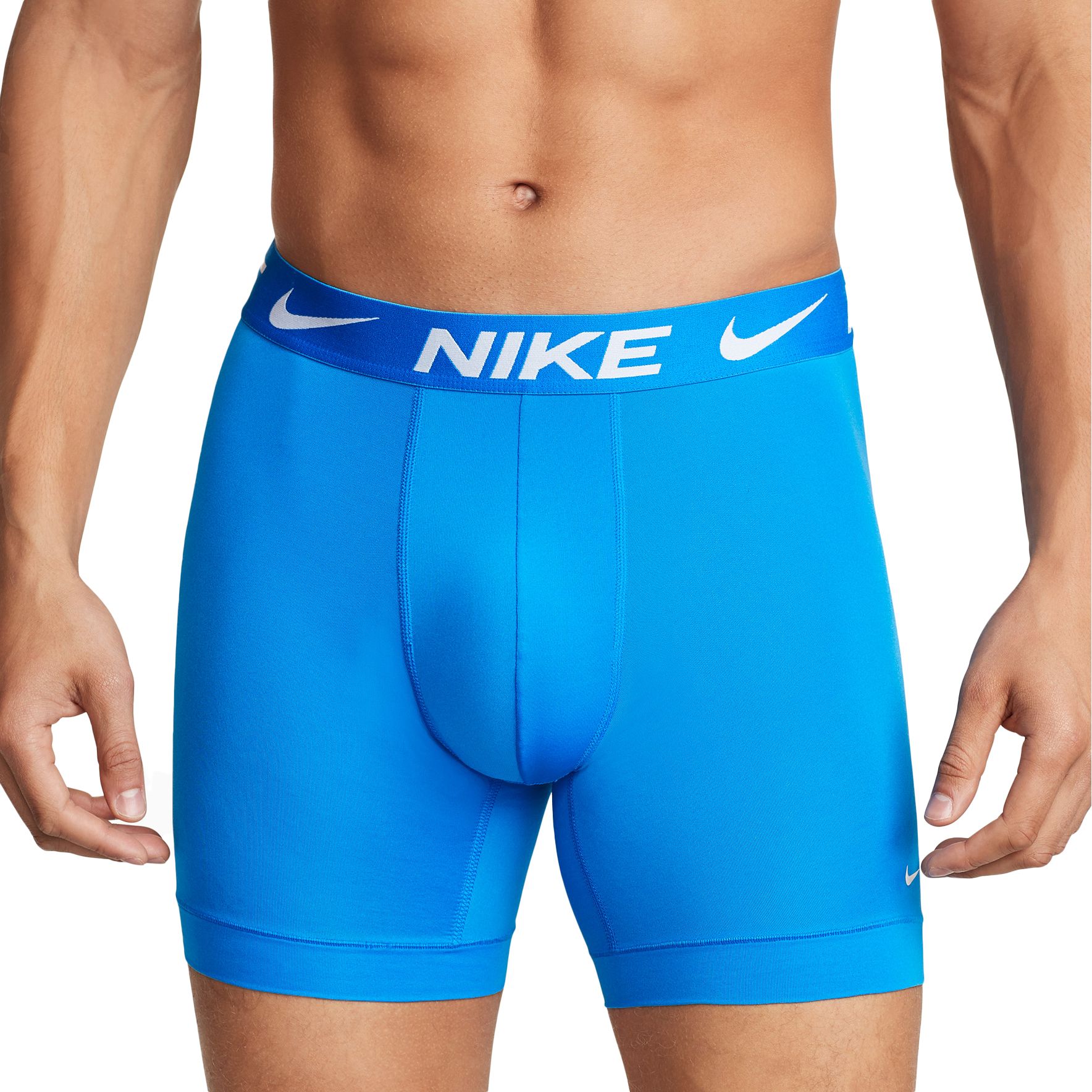 Nike / Men's Dri-FIT Essential Micro Long Boxer Briefs - 3 Pack