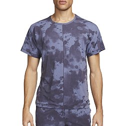 Nike Men's Dri-FIT Allover Print Short-Sleeve Yoga T-Shirt