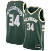 【税込?送料無料】 Giannis Bucks Milwaukee Adult Nike Antetokounmpo Icon #34 ウェア