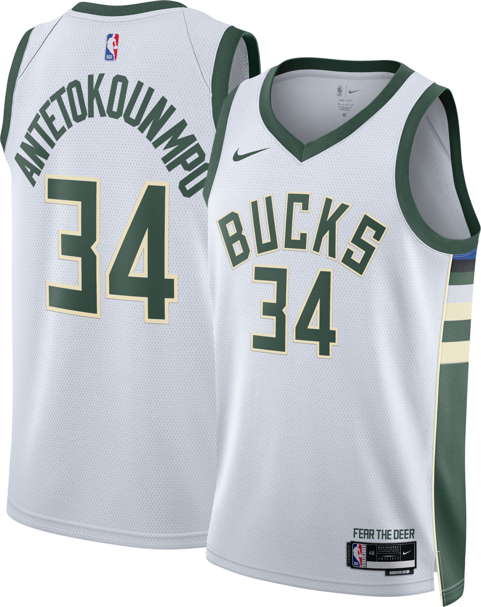 2022 BREWERS GIANNIS "BREW CITY CONNECT" BASKETBALL JERSEY SGA  SIZE XL ~ NEW