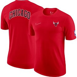 Nike Men's 2022-23 City Edition Chicago Bulls Red Max 90 T-Shirt