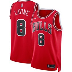 Nike Men's Chicago Bulls Zach LaVine #8 Red Dri-FIT Swingman Jersey