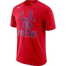 Nike Men's Los Angeles Clippers Red Dri-Fit Mantra T-Shirt