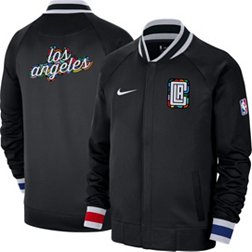 Nike Men's 2022-23 City Edition Los Angeles Clippers Black Showtime Full Zip Sweatshirt