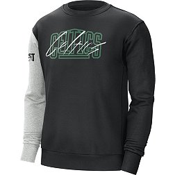 Nike Men's Boston Celtics Black Courtside Fleece Sweatshirt