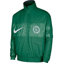 Nike Men's Boston Celtics Green Courtside Lightweight Jacket
