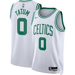 Nike Men's Boston Celtics Jayson Tatum #0 White Dri-FIT Swingman Jersey