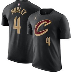 Nike Men's Cleveland Cavaliers Evan Mobley #4 Black T-Shirt