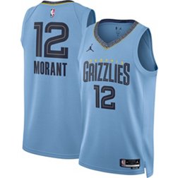 Nike Men's Memphis Grizzlies Ja Morant #12 Blue Dri-FIT Swingman Jersey