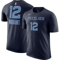 New Men 12 Ja Morant Jersey Blue Vancouver Grizzlies Throwback Swingman in  2023