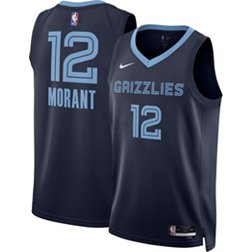 Nike Men's Memphis Grizzlies Ja Morant #12 Navy Dri-FIT Swingman Jersey