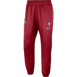 Nike Men's Miami Heat Red Dri-Fit Spotlight Pants