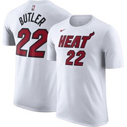 Nike Men's Miami Heat Jimmy Butler #22 White T-Shirt