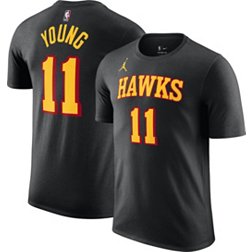 Nike Men's Atlanta Hawks Trae Young #11 Black T-Shirt