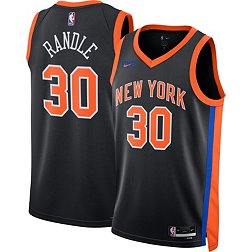 Nike Men's 2022-23 City Edition New York Knicks Julius Randle #30 Black Dri-FIT Swingman Jersey