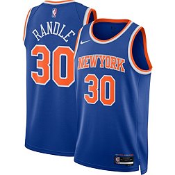 Nike Men's New York Knicks Julius Randle #30 Blue Dri-FIT Swingman Jersey