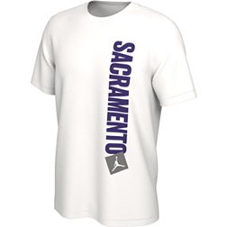 Jordan Men's Sacramento Kings White Essential Statement T-Shirt