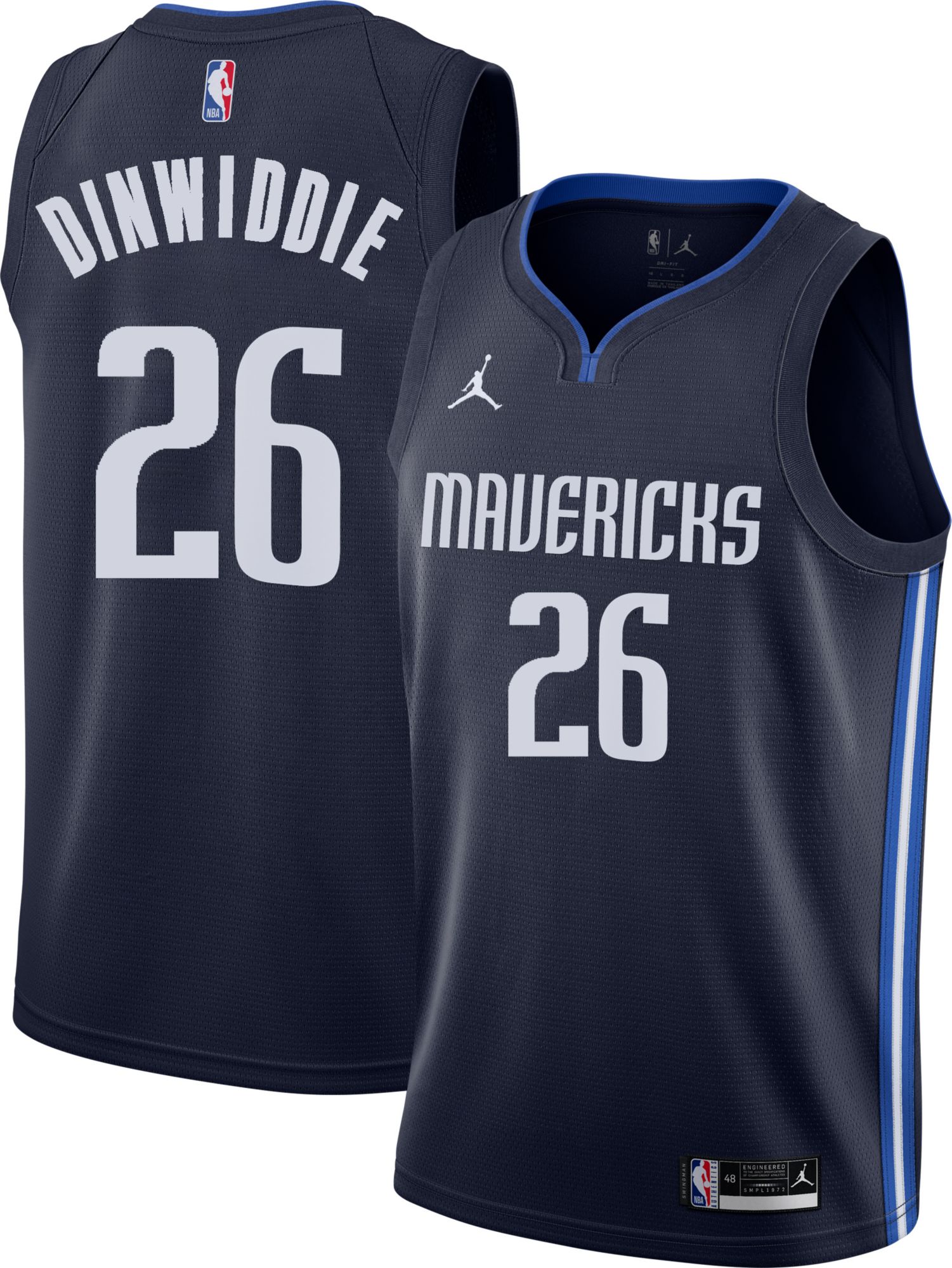 Men's Nike Blue Dallas Mavericks Long Sleeve Shooting Performance Shirt