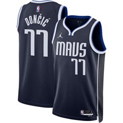 Nike Men's Dallas Mavericks Luka Doncic #77 Navy Dri-FIT Swingman Jersey
