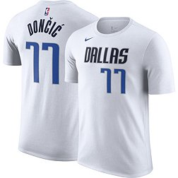 Nike Men's Dallas Mavericks Luka Doncic #77 White T-Shirt