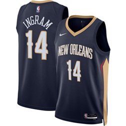 Nike Men's New Orleans Pelicans Brandon Ingram #14  Navy Dri-FIT Swingman Jersey