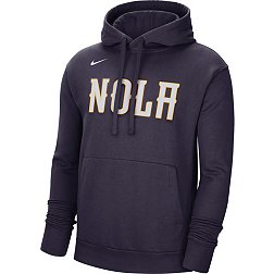 Nike Men's 2022-23 City Edition New Orleans Pelicans Purple Essential Pullover Hoodie