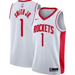 Nike Men's Houston Rockets Jabari Smith Jr. #1 White Dri-FIT Swingman Jersey