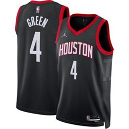 Nike Men's Houston Rockets Jalen Green #4 Black Dri-FIT Swingman Jersey