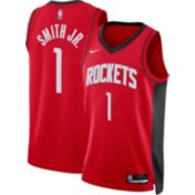 Nike Men s Houston Rockets Reed Sheppard 15 Icon Red T Shirt Dick s Sporting Goods