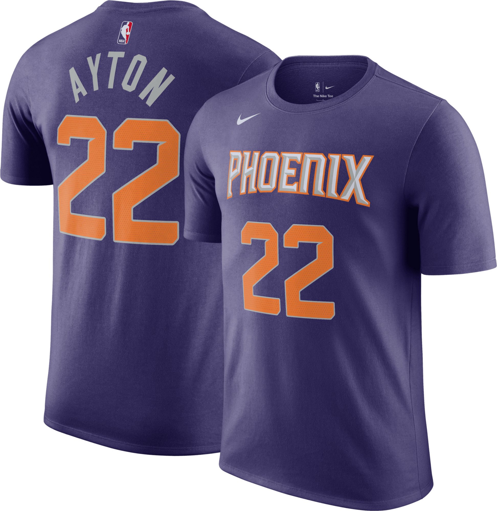 Devin Booker Phoenix Suns Nike Youth 2021/22 City Edition Name & Number  T-Shirt - Black