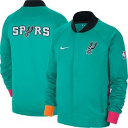 Nike Men's 2022-23 City Edition San Antonio Spurs Green Showtime Full Zip Sweatshirt