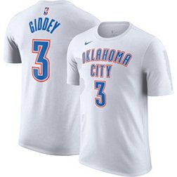 Nike Men's Oklahoma City Thunder Josh Giddey #3 White T-Shirt