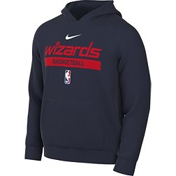 Nike Men's Washington Wizards Navy Dri-Fit Spotlight Pullover Hoodie